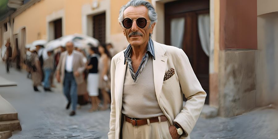 How to Dress Like a Fashionable Older Italian Man